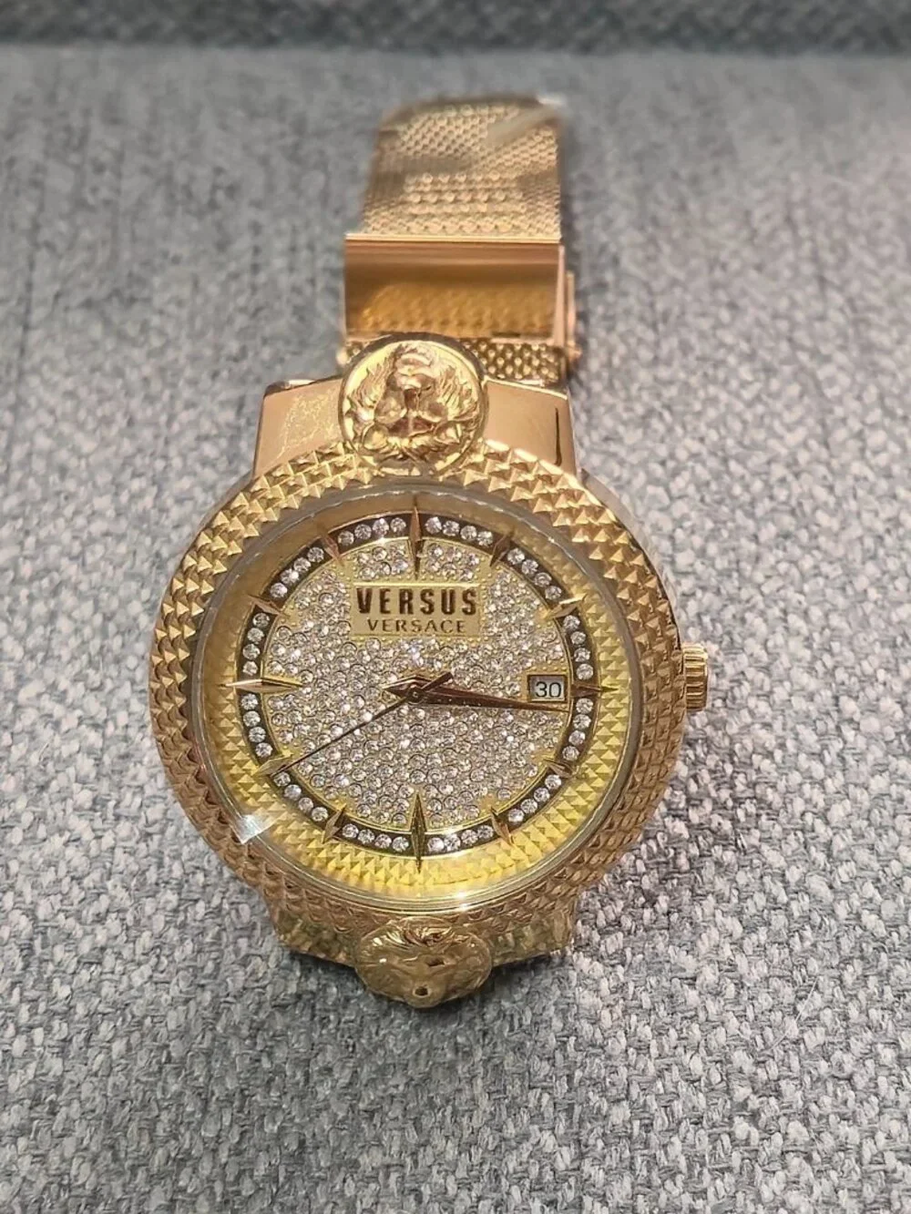 Versus Versace Mouffetard Women's Gold-Tone Watch 38mm